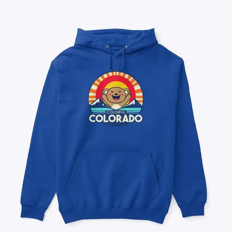 Colorful Colorado Happy Bear